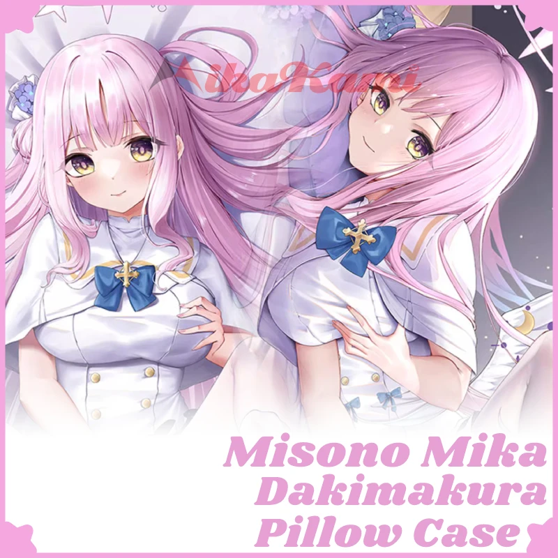 

Misono Mika Dakimakura game Blue Archive Pillowcase Pillow Case Fullbody Hugging Cushion Cover Otaku Home Bedding Decor Gift