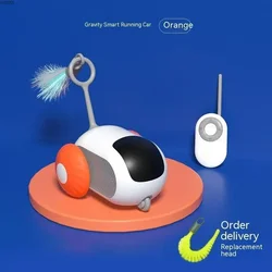 ATUBAN-coche rodante con control remoto para gatos, juguete inteligente para gatos, recargable, para interiores, perros pequeños y gatitos