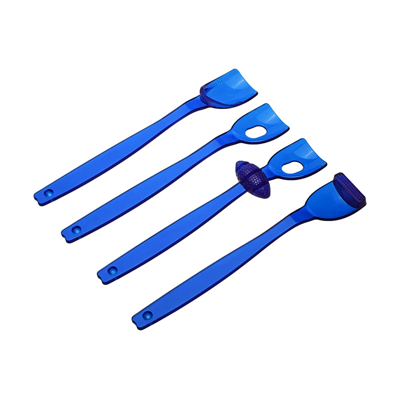 Tongue Trainer Plastic Tongue Tip Exerciser Portable Oral Lips Exerciser Perceiving Recovery Tool for Dysarthria 4PCS /set