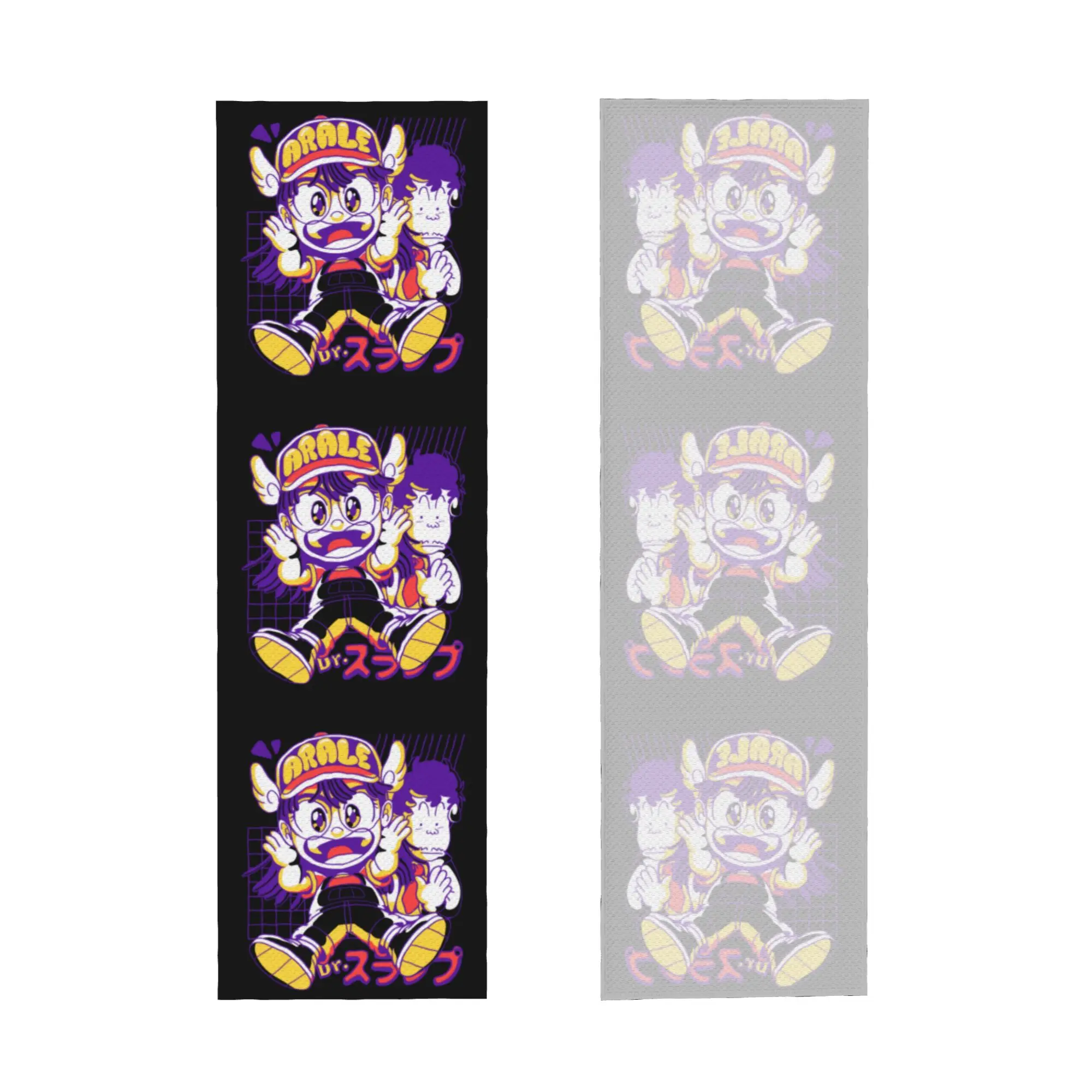Arare Arale Purple Dr Slump Towel Quick Dry  Super Soft For Training Towels