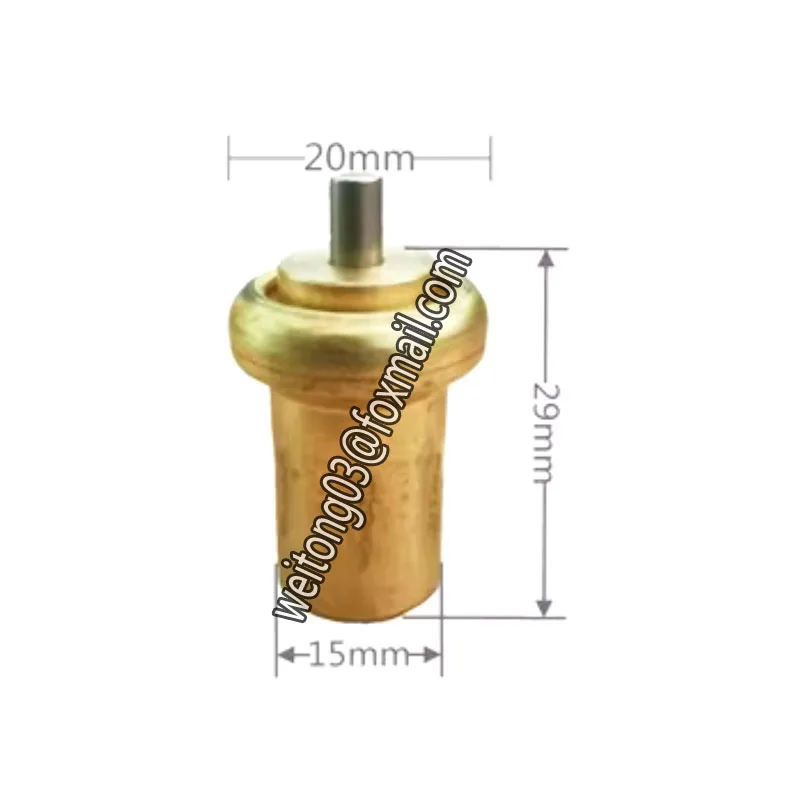 Thermostat Valve Core Applying For Liutech Screw Air Compressor Opening Temperature Degree 70-80 C