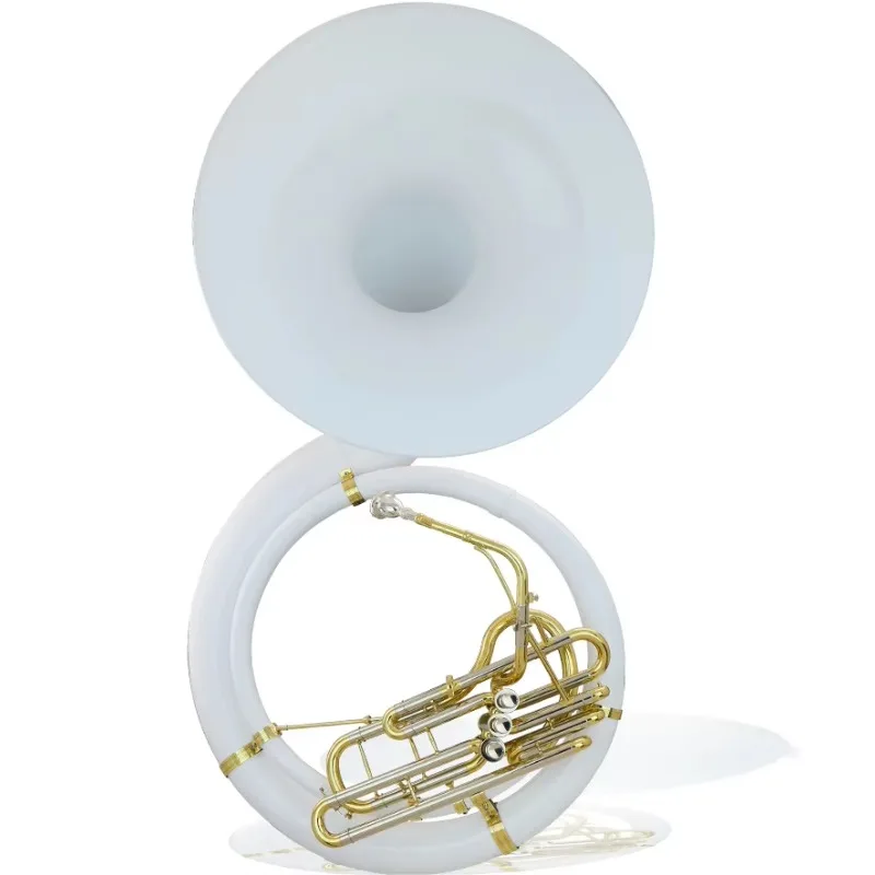 3 Pistons Fibreglass Bb Key Sousaphone CRSP-207