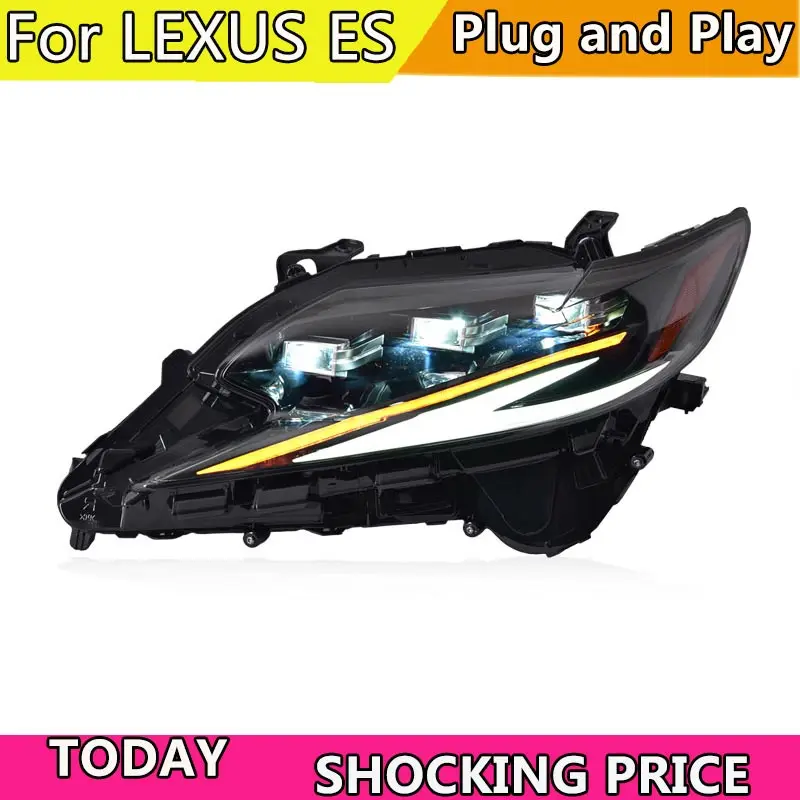 

Car Lights for Lexus ES200 ES LED Headlight 2013-2017 ES300 ES350 Lamp Drl Projector Lens Automotive Accessories