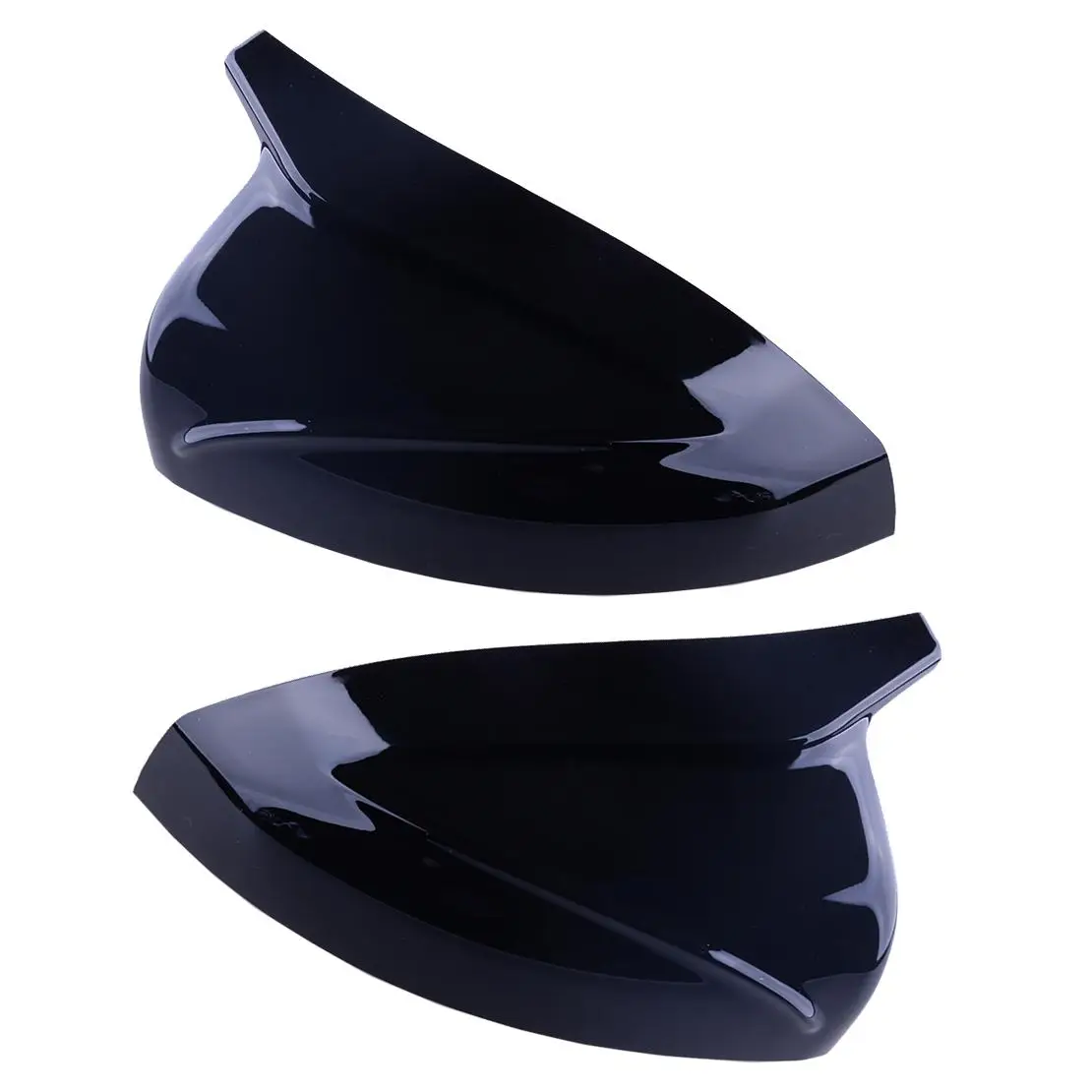 

1 Pair Glossy Black ABS Car Exterior Side Rear View Wing Mirror Cover Cap Fit for Audi A3 S3 2020 2019 2018 2017 2016 2015 2014