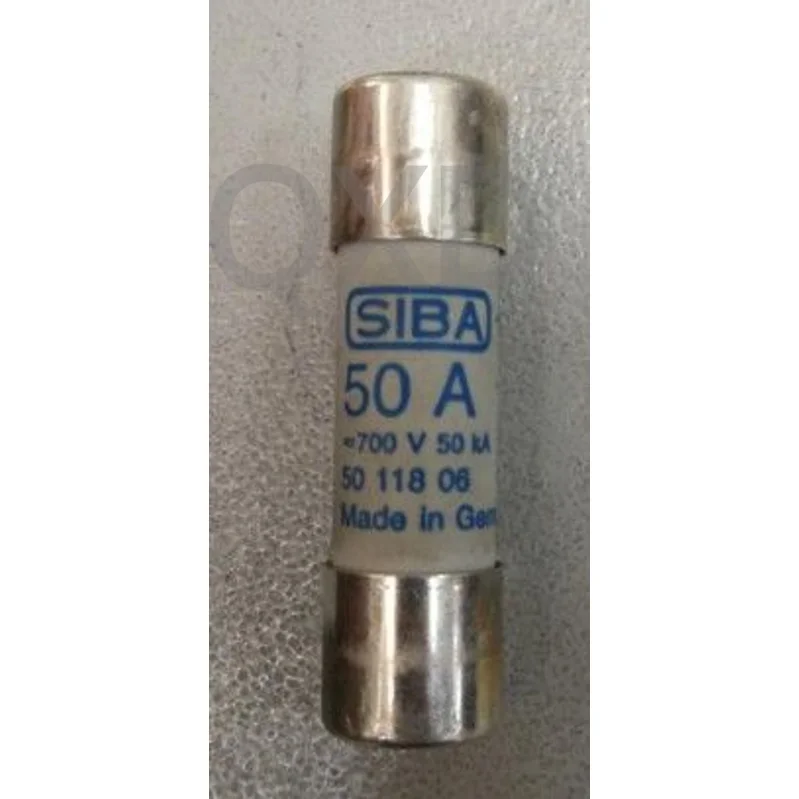 

Siba 5011806 50A DC700V 50KA aR 14*51 / 5011806 6A 8A 10A 12A 16A 20A 30A 700Vdc