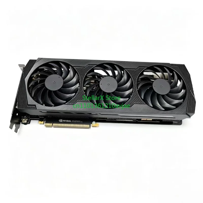 For NVIDIA RTX2080Ti 22G GDDR6 three fan graphics card 352bit large memory AI learning rendering game independent graphics card