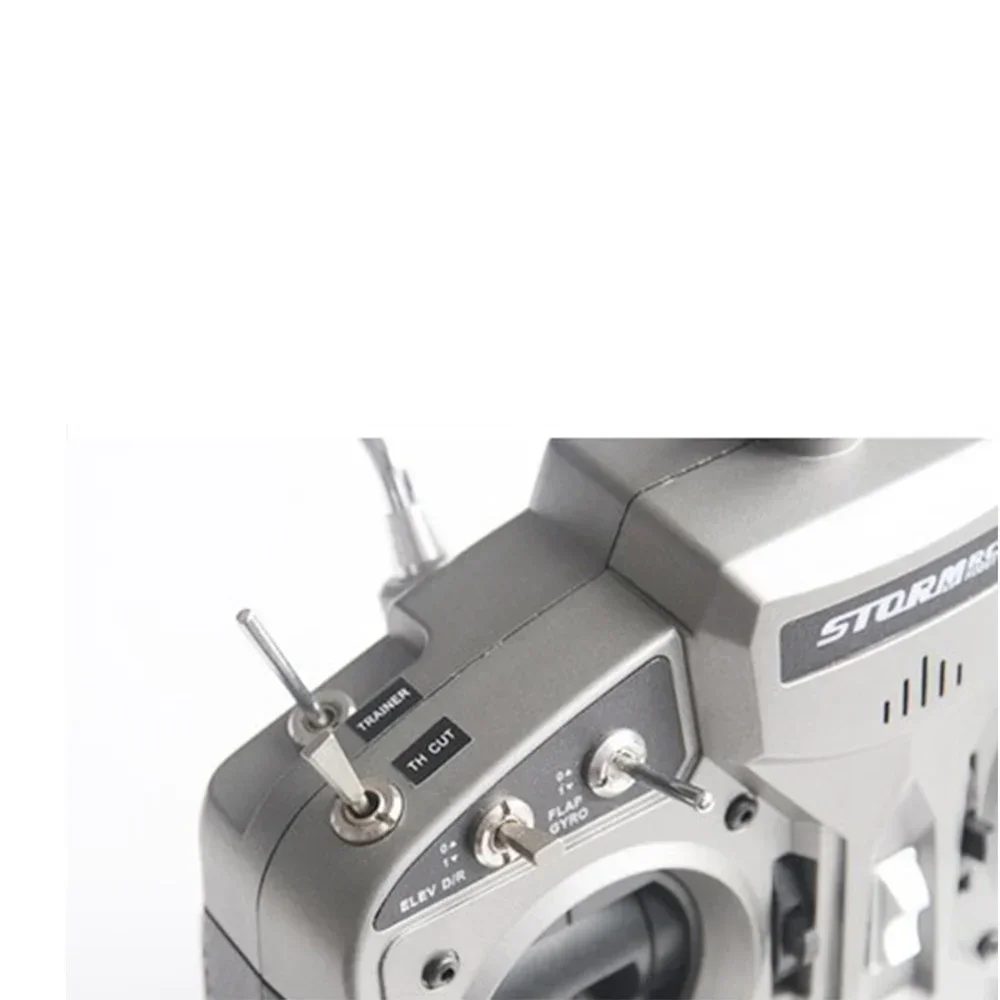 Flysky FS-i6S 2.4GHz 6CH Transmitter - Full-Range DSM2 for Drone/Aircraft, Superior to Spektrum DX6i, 10 Model Memory