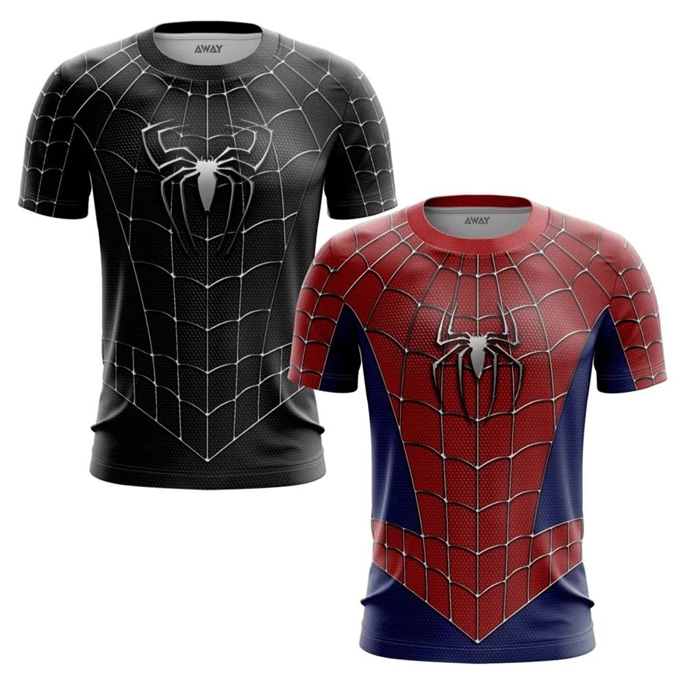 Boys' Clothes Marvel Spider-Man 3D Printed kids T-shirt Harajuku Casual Summer Short-sleeve Top Street Fashion Childrens Clothes