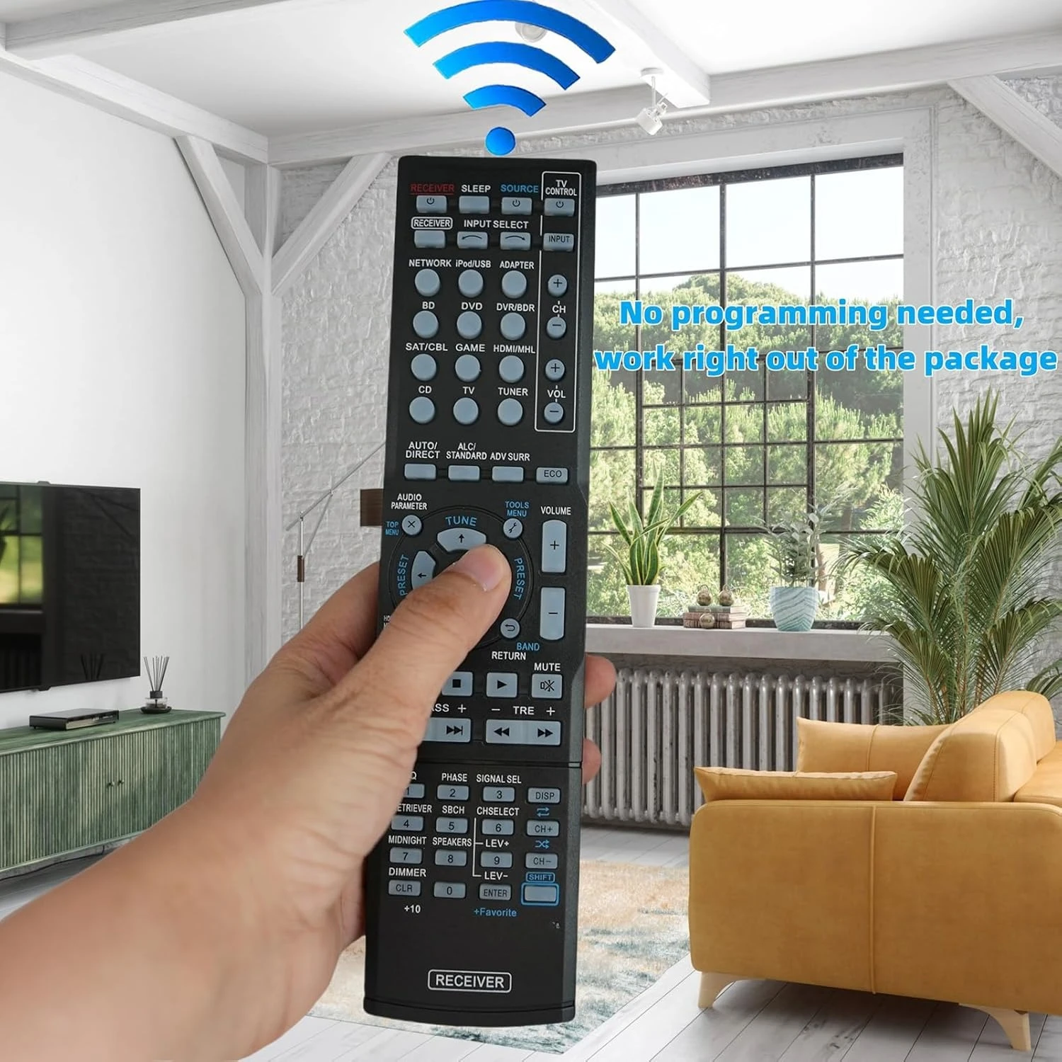 Замените пульт дистанционного управления для AV-ресивера Pioneer 8300766200010IL VSX-2021 VSX-LX55 HTP-710 VSX-824-K HTP-610 HTP-SB510 HTP-FS510 Замените пульт дистанционного управления для AV-ресивера Pioneer 8300766200010IL VSX-2021 VSX-LX55 HTP-710 VSX-824-K HTP-610 HTP-SB510 HTP-FS510