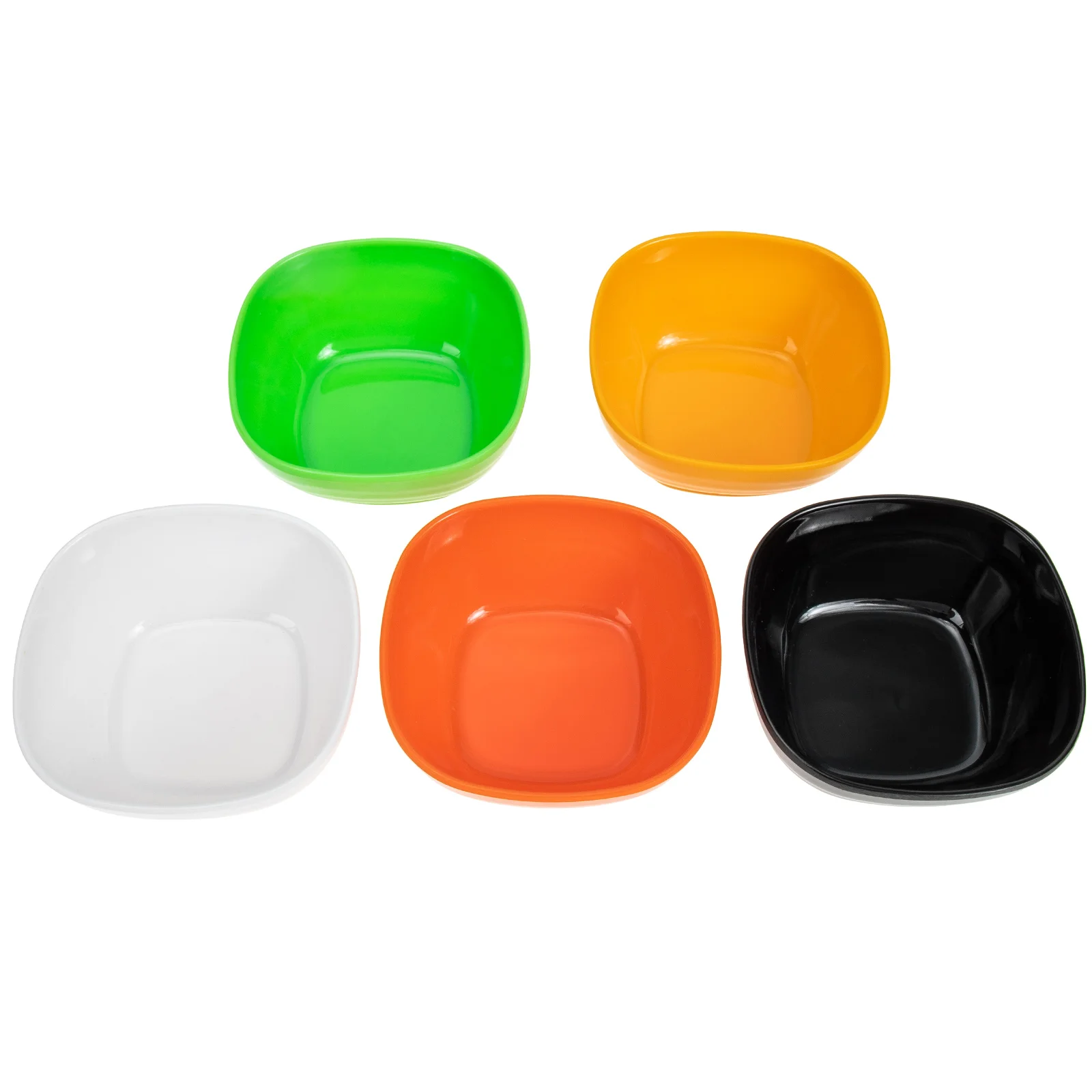 Cuencos para salsa para inmersión de arroz, cuencos pequeños de cocina, condimentos, salsa de soja, restaurante, condimentos, helado, melamina, resistente al calor, 5 uds.
