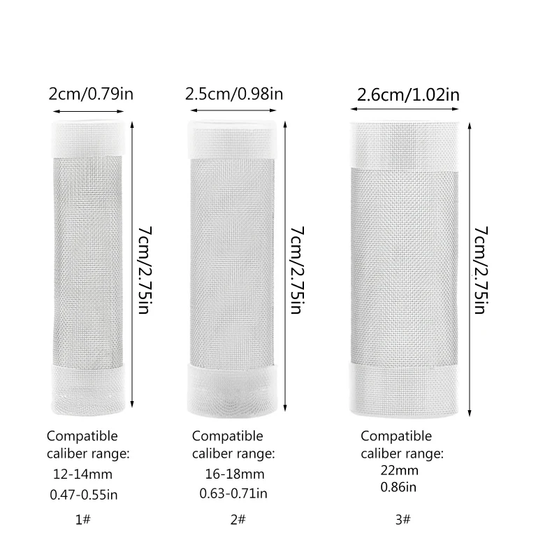 Enhanced durable and reliable stainless steel cylinder guards for A0KF fish tank protector, featuring protective anti-sucking sl