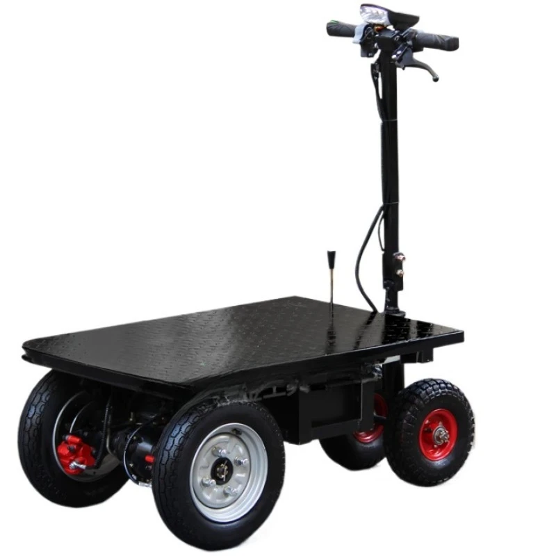 

Electric four-wheel trolley
