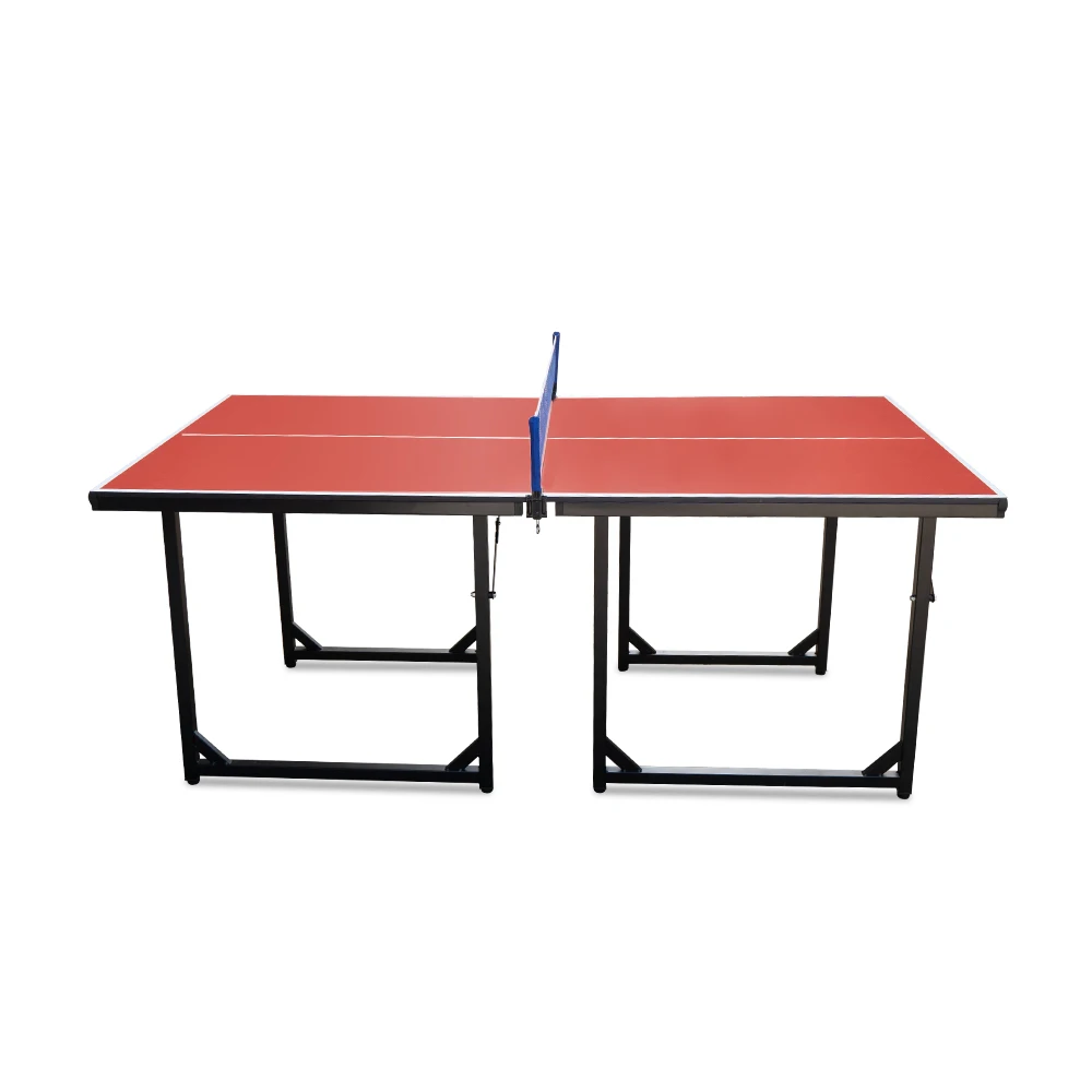 Factories can customiFitness Equipment Easy Move and Foldable 12mm Folding Leg Ping Pong Table Suitcase Style Table Tennis Table