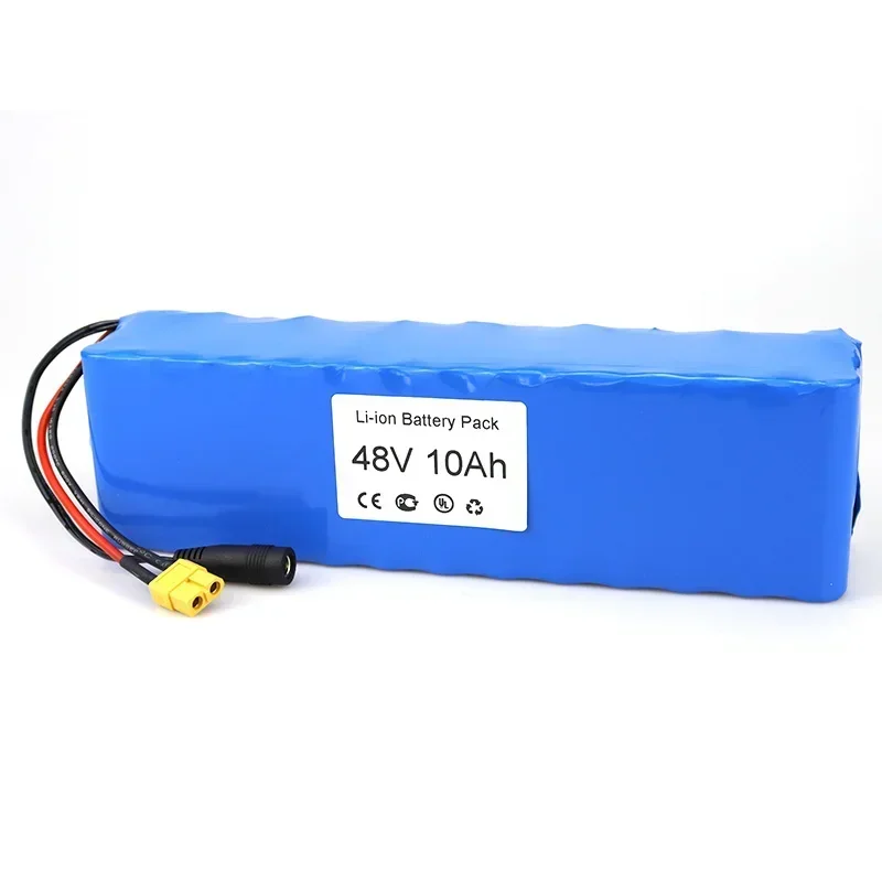 New E-bike Battery 48V 10Ah Li-ion Battery Pack E-Bike XT60 Connector and BMS