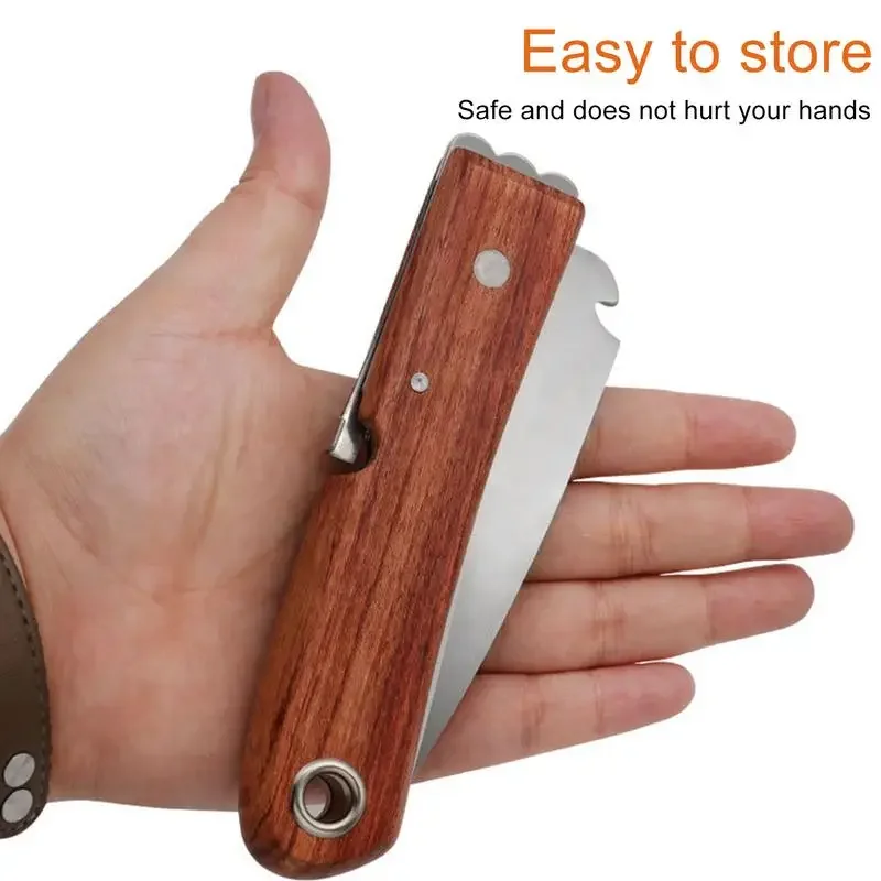 Grafting gardening knife Stainless steel for grafting garden hand tools Multifunctional paring knife