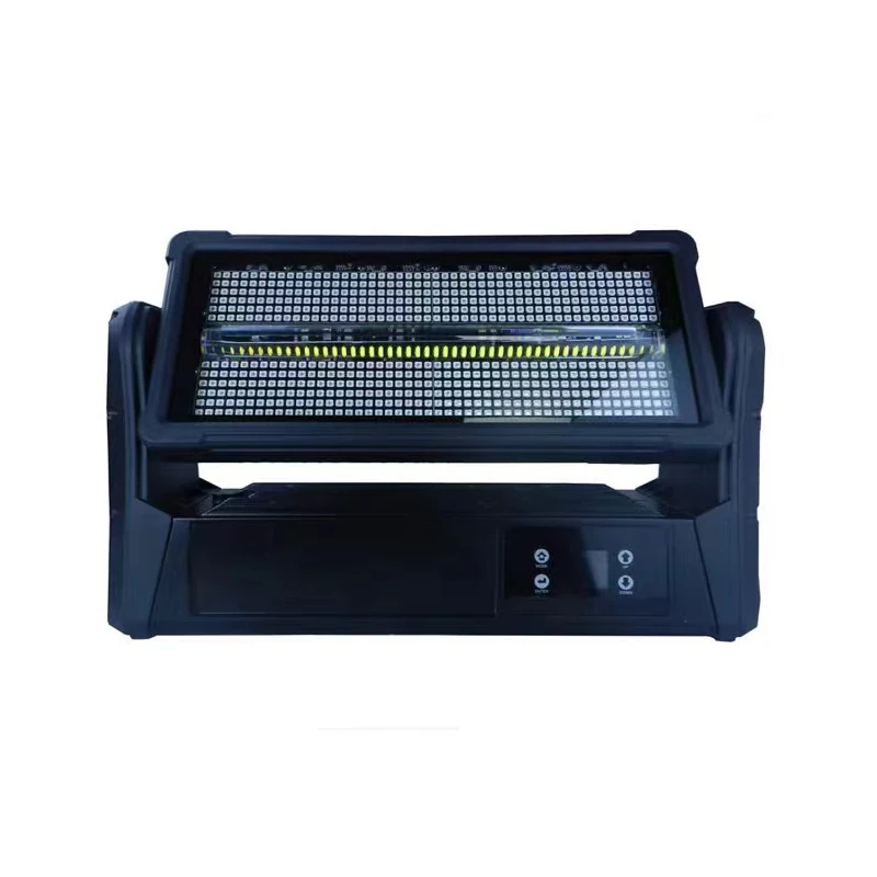 Quality Assurance LED Outdoor Waterproof Strobe Light RGB Full-color Burst Flashing Light Moving Head Stage Light
