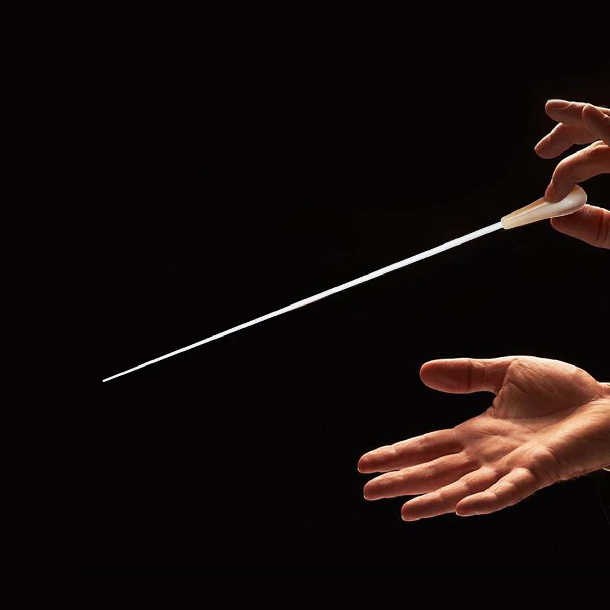 

Resin Concert Red Colorful Music Long Handle Eco-Friendly Orchestra Conducting Stick Orchestra Music