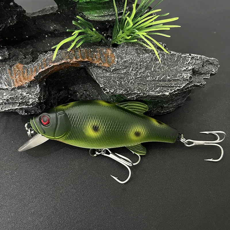 Floating Minnow Fishing Lure 75mm 12.5g Wobbler Artificial Hard Bait Long Cast Freshwater Saltwater Bass Pike Trout Fish Tackle view 5