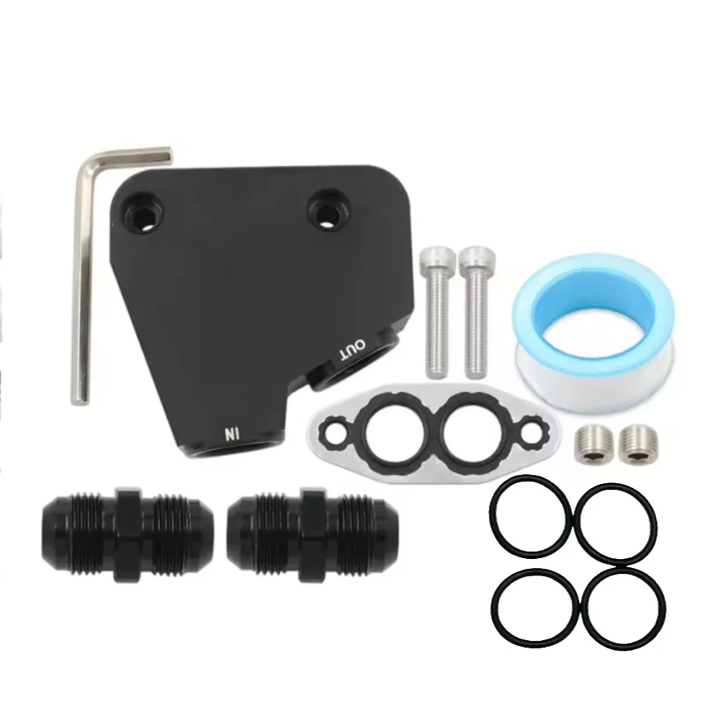 

Oil Cooler Adapter for Chevrolet For Corvette For C5 For C6 For C7 and For Cadillac Series Engines Fitment 1997 2019