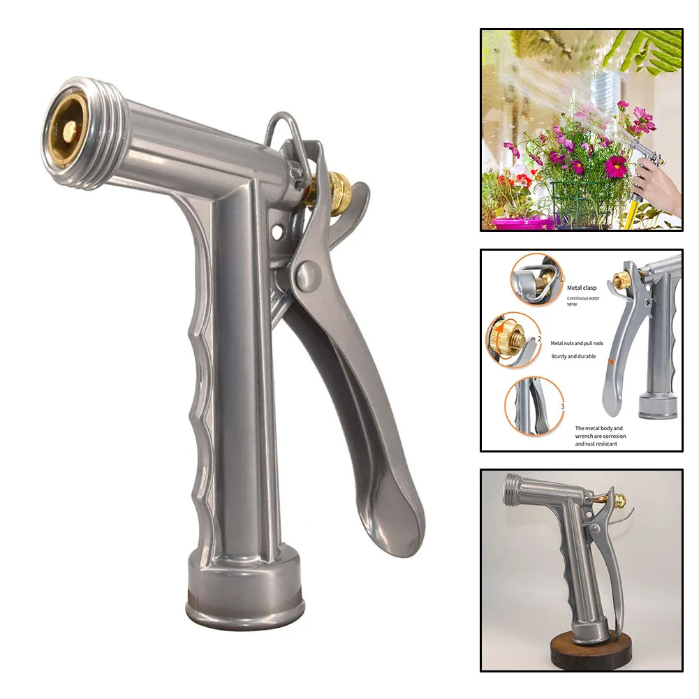 

Garden Hose Nozzle High Pressure Pistol Grip Water Nozzle Car Wash Sprayer Sprinkler Car Wash Tool Water Guns Cleaning Floors