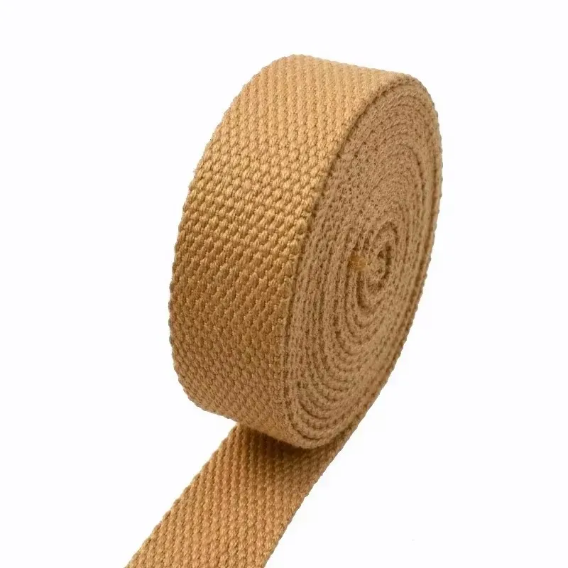10M Cotton Webbing Tape for Bags & Sewing