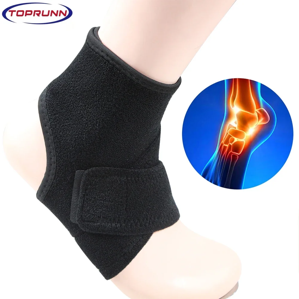 

1pcs Sport Ankle Support Sprain Ankle Protector Brace Lace Up Adjustable Wrap Running Basketball Injury Recovery Sports Safety