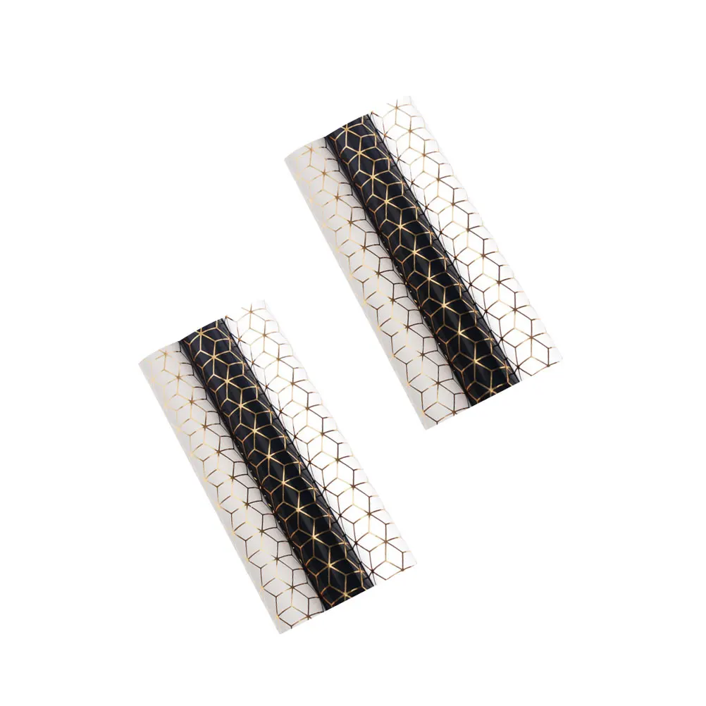 

6 Pcs Wrapping Paper Packaging Material DIY Craft Gift Bronzing Wrapper for Books