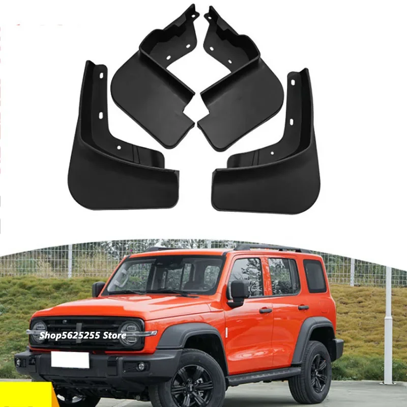 

Car Mudguard for Great Wall WEY Tank 300 Accessories Front Rear Fender Mud Flaps Guard Splash Flap Protector ABS Cover