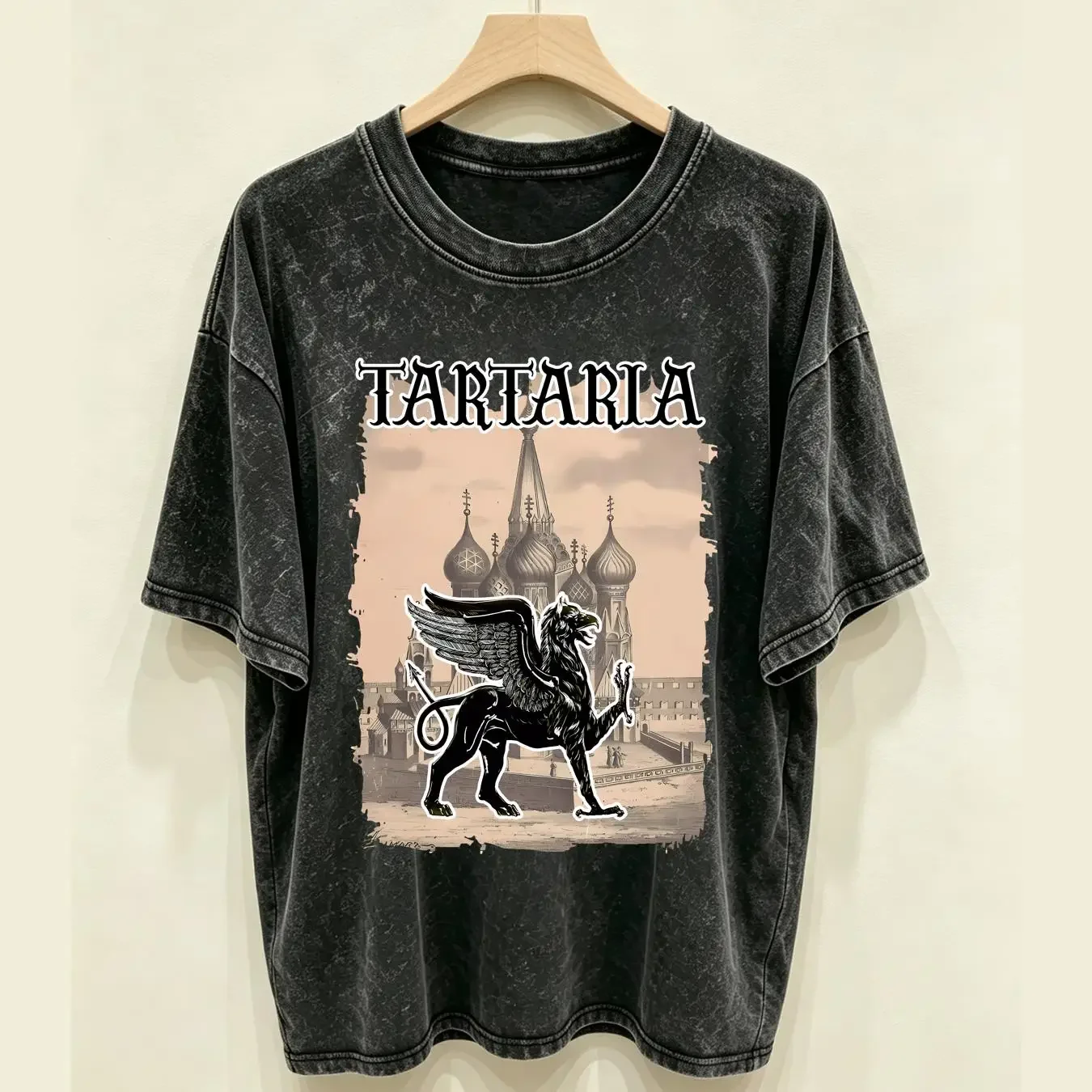 washed T Shirt Tartaria Mudflood Flat Earth Ancient Aliens Tartar Mystery Reset vintage Washed Comfortable graphic
