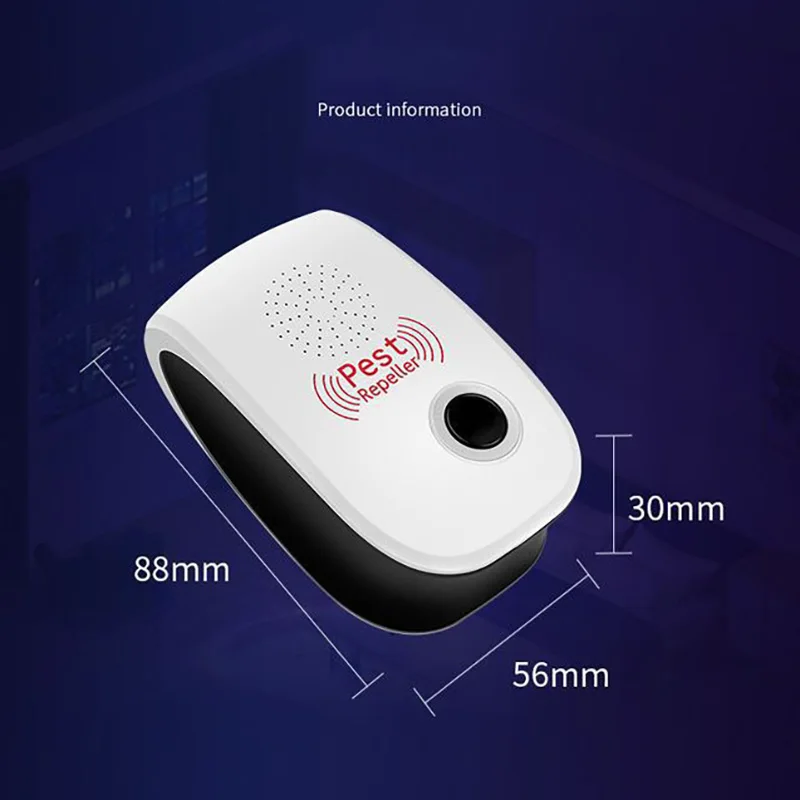 Safe Ultrasonic Pest Repellents Mouse Cockroach Mosquito Insect Repeller Effective Essential For Home Summer Pest Exterminato ﻿