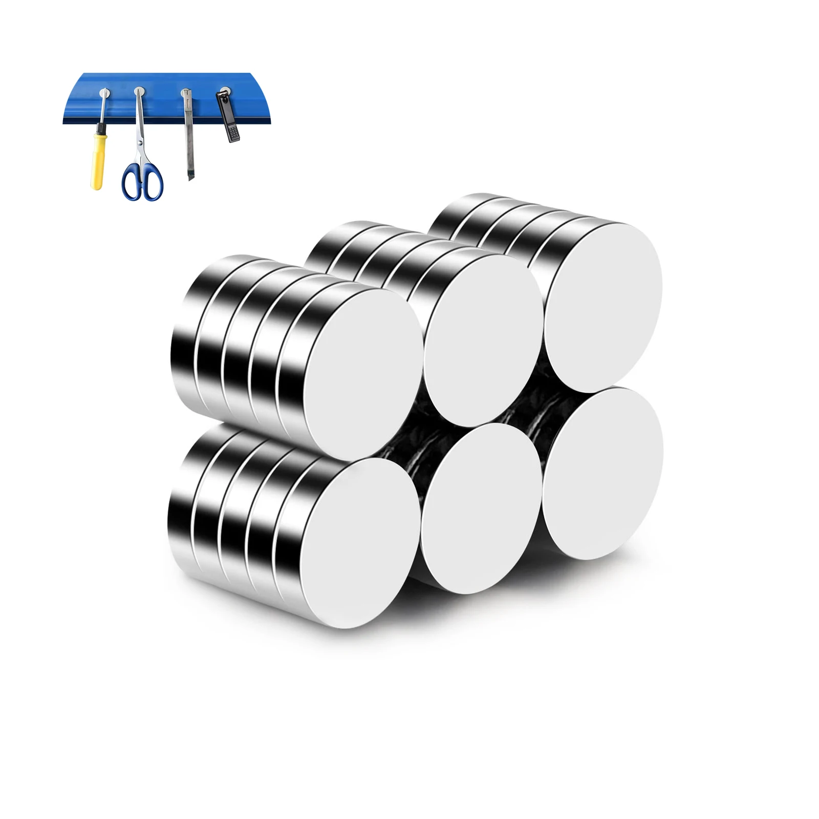 10/20/50Pcs 10x2 Neodymium Magnet 10mm x 2mm N38 NdFeB Magnets for Fridge, DIY, Building, Scientific, Craft, and Office Magnets