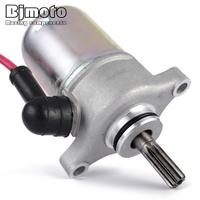 13P-H1800-20 Starter Motor For Yamaha XC50 Vino Classic Deluxe Molfe YN50 NEO'S 4 4ST BX50 BX50N BX50S Gear