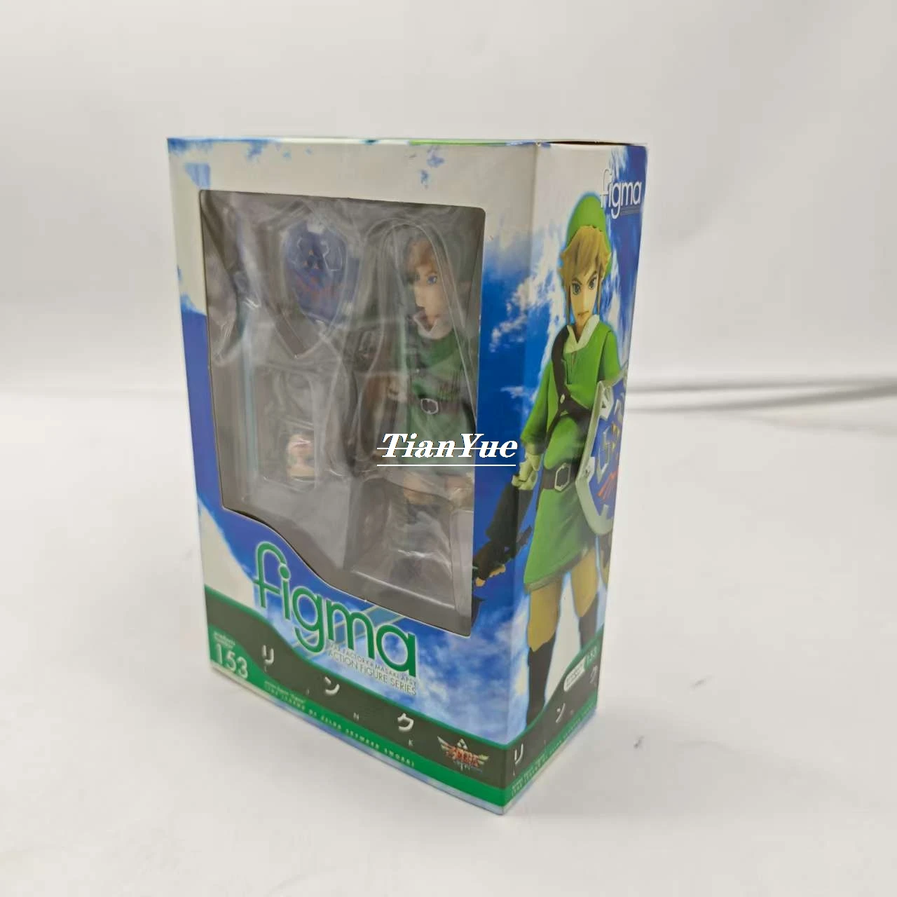 لينك Skyward Sword figma 153 مجموعة ألعاب مفصلية من مادة PVC مقاس 14 سم #3