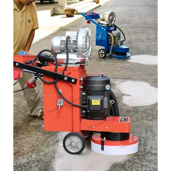 Rectificadora de superficie de piso de hormigón, amoladora de piso de hormigón eléctrica de 400mm, 220v