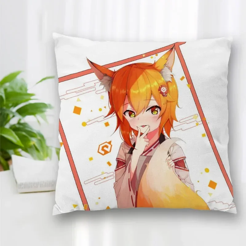 Pillow Slips The Helpful Fox Senko-san Pillow Covers Bedding Comfortable Cushion/Good For Sofa/Home High Quality Pillow Cases