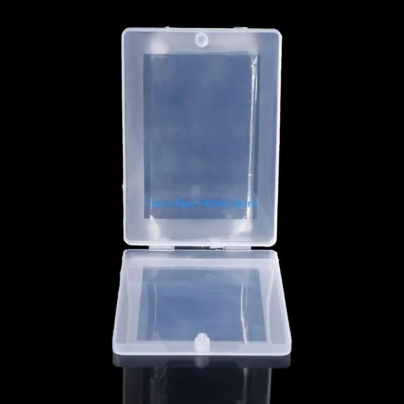 F92B Rectangular Plastic Transparent Clear Storage Box Collection Container