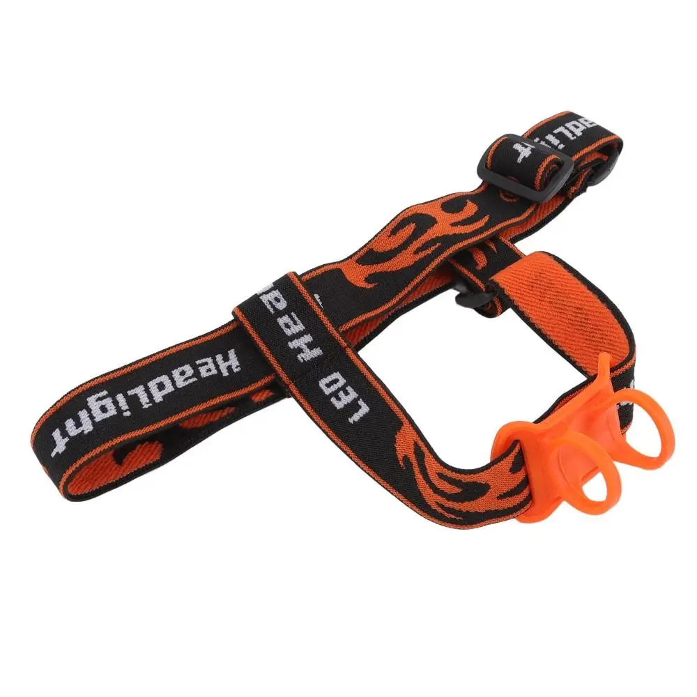Elastic Strap Headlamp Holder Strap Adjustable Diameter Universal Fit Flashlight Head Strap Lightweight Design Secure Grip