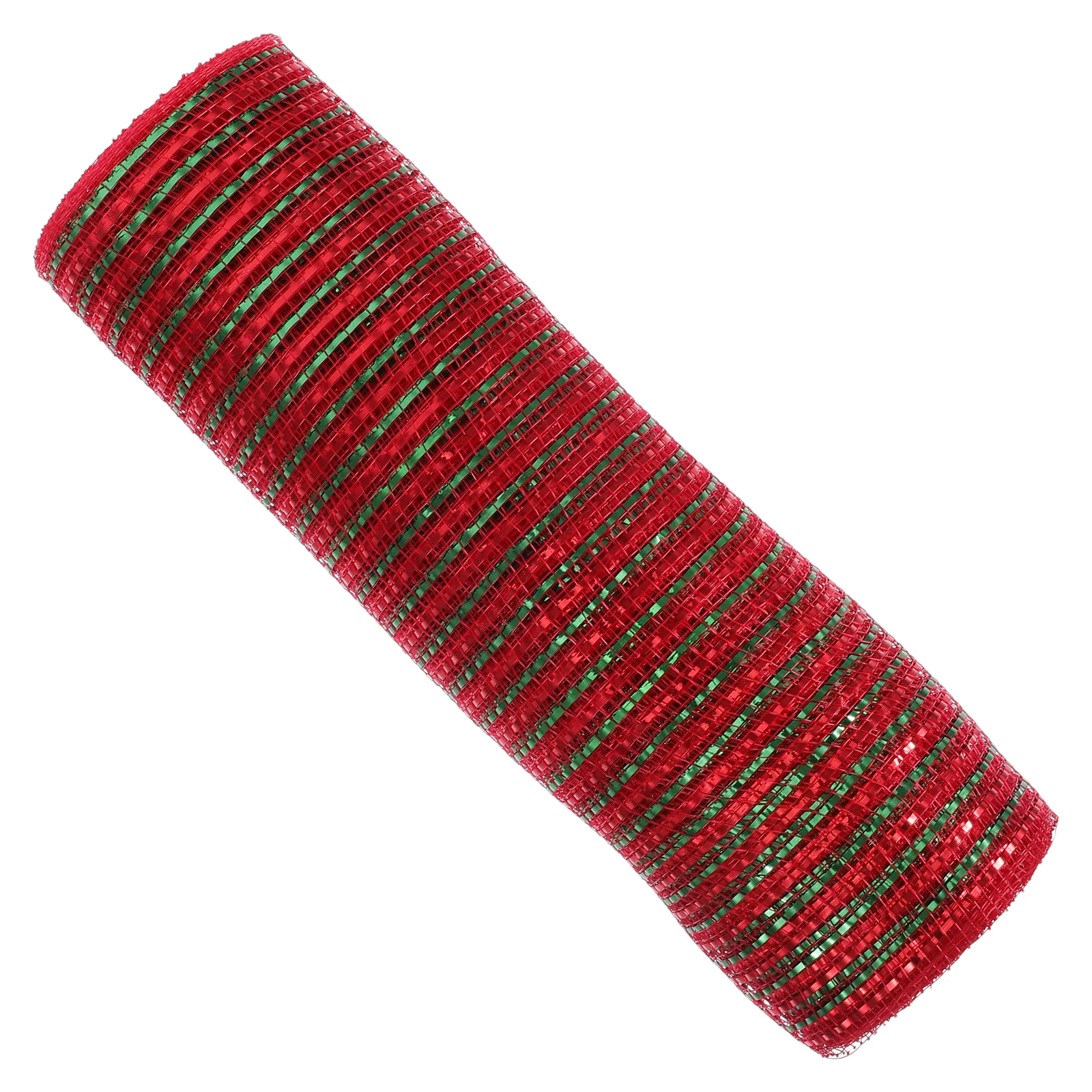 26cm Christmas Decorative Mesh Ribbons Party Wedding Gift Wrapping Polyester Crafts Ribbon Colorful for Holiday