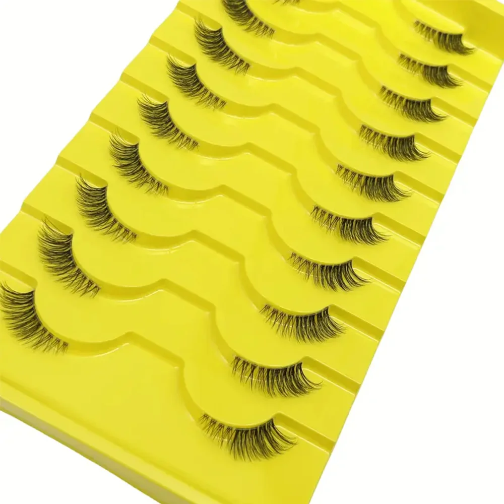 Cílios postiços naturais 15mm cílios fofos 3d curvados cílios de gato falsos multipack mais sexy, charmoso e atraente