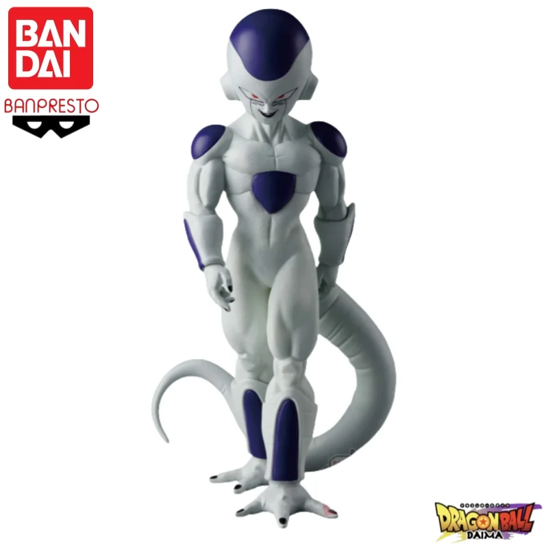 In Stock Original Bandai Banpresto Dragon Ball Frieza Majin Buu Model Toys Action Figure Garage Statue Collectible Ornaments