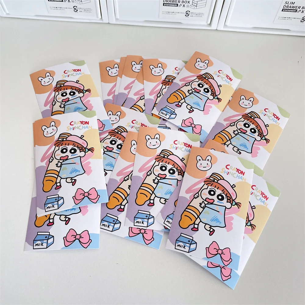 20PCS Anime Crayon Shin-Chan Labels Sealing Sticky Stickers 9cm Cute Cartoon Sticker Stationery Supply Kids Toys Gifts