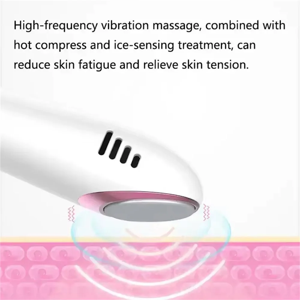 Aspiradora facial, herramienta extractora de comedones y acné, aspiradora de poros con pantalla LED, fuerza para toda la piel con compresa fría y caliente