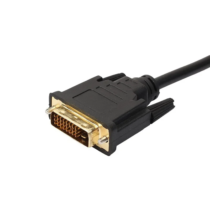 24 + 1 25Pin au convertisseur de câble de Pin pour le moniteur d'ordinateur de PC Full HD 1080P DVI-D DVI au convertisseur vidéo de câble d'adaptateur de VGA