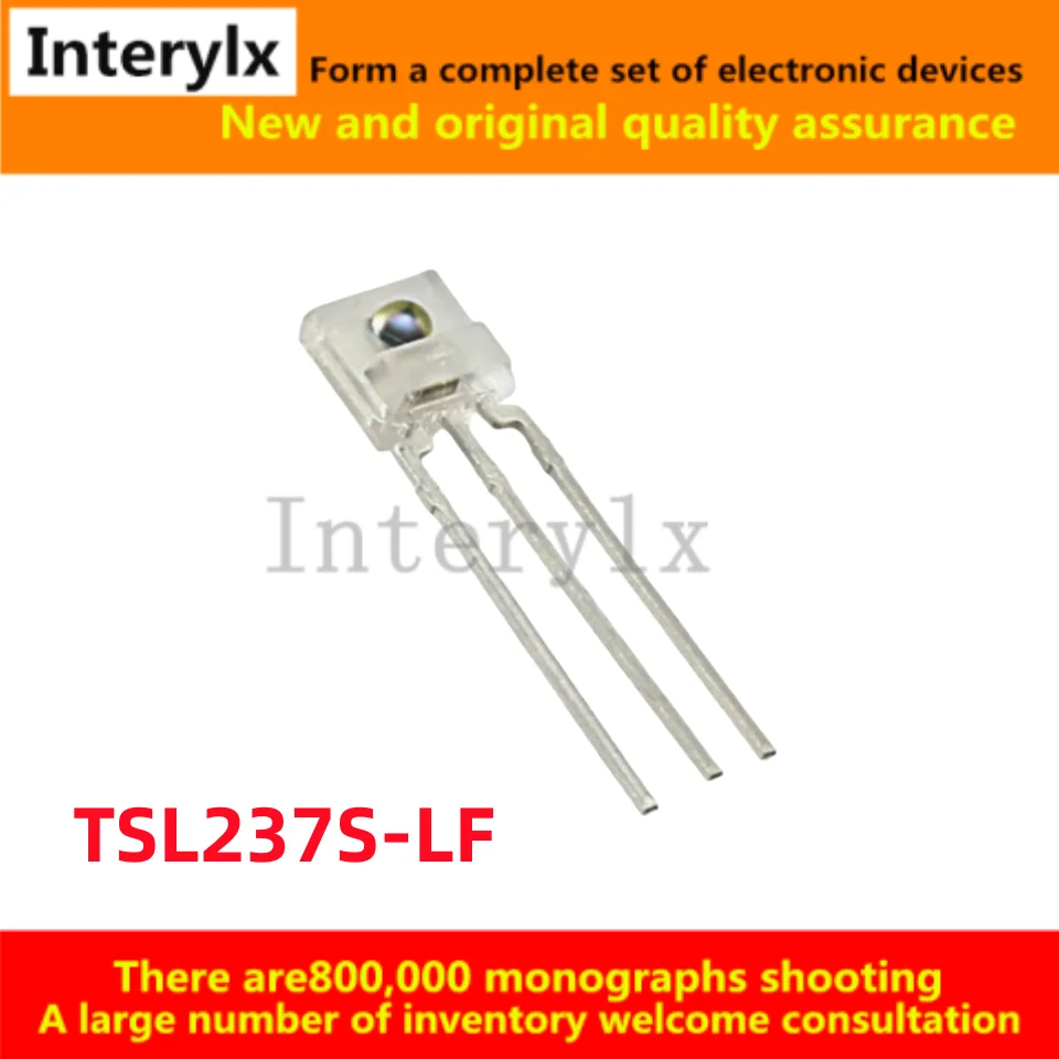 1-10Pcs/Lot new original TSL237S-LF TSL237S silk-print 237LF TO92-3 light to frequency sensor