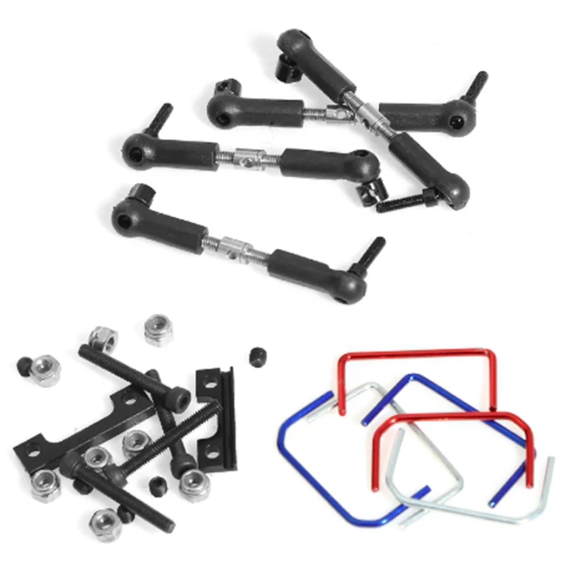 BEDW-Anti-Roll Bar Kit voor Traxxas 1/16 Revo, Slash RC auto-upgradeonderdelen