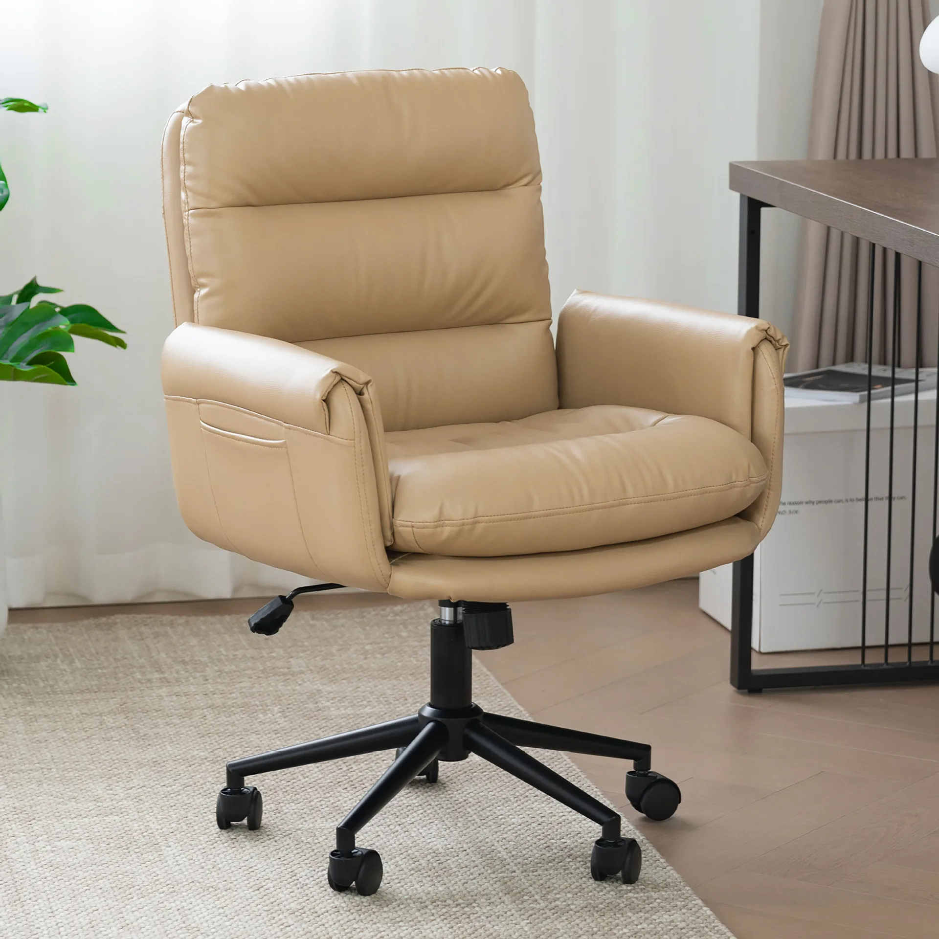 AOLIVIYA Gaming Chair Gamer Computer Chair Office Desk Chair Vanity Nail Makeup Dorm Bedroom Comfy Study Seat