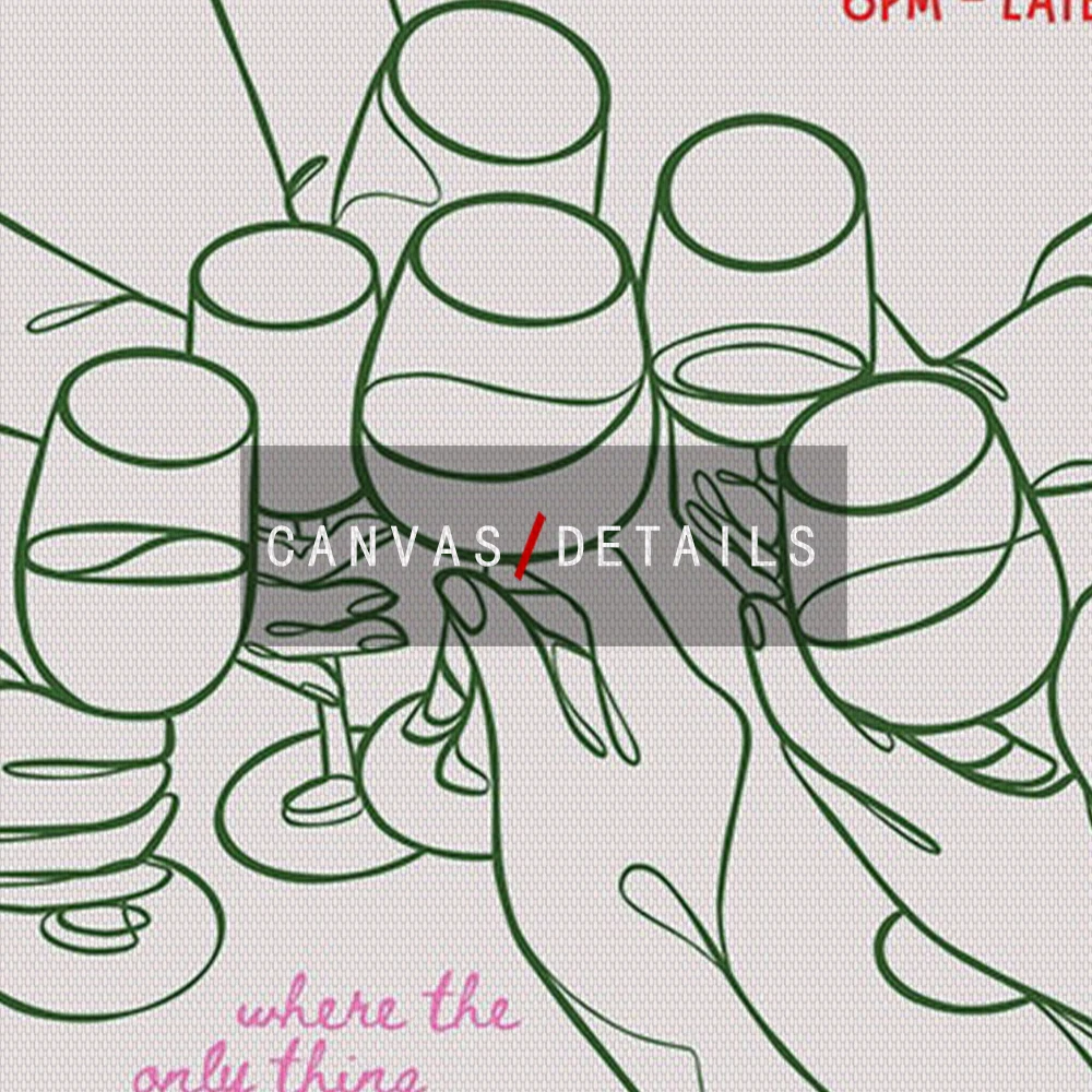 Kitchen Art Print Retro Wall Apartment Decor Canvas Painting Trendy Quote Poster Drink Club Pictures for Living Cafe Home Decor
