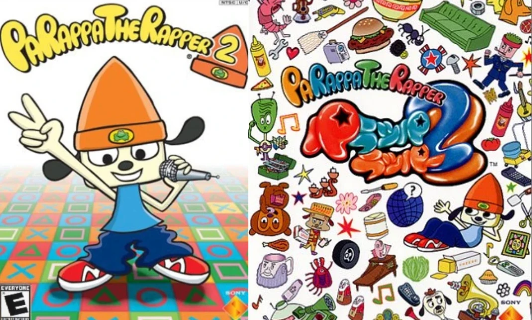 

PS2 Parappa the Rapper 2 With Manual Copy Game Disc Unlock Modded Console Station 2 Retro Optical Driver Retro Video Game