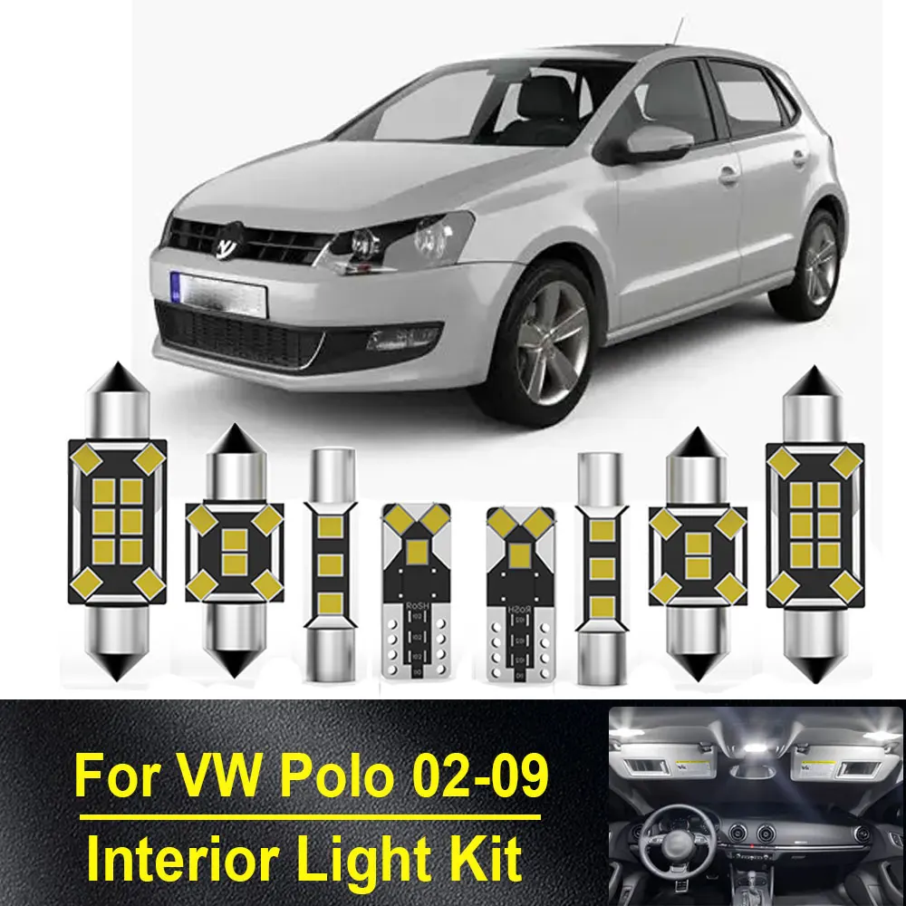 8Pcs Canbus Led Int…