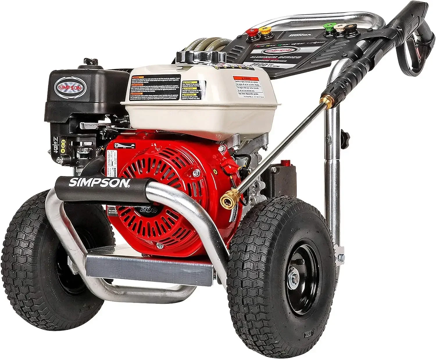 

Cleaning ALH3425 Aluminum Series 3600 PSI Gas Pressure Washer, 2.5 GPM, GX200 Engine, Includes Spray Gun